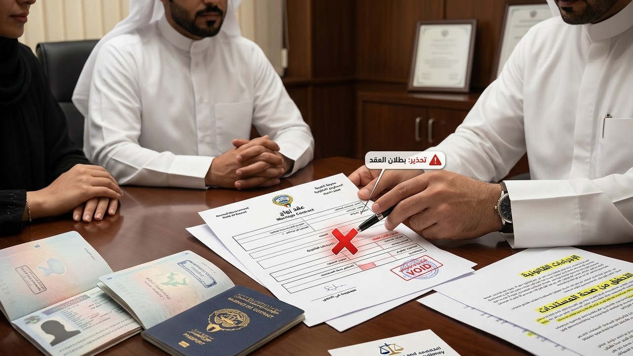 zwaj-alkwytyyn-mn-ajanb-alajra-at-alqanwnyt-walthdhyrat-ltjnb-btlan-qd-alzwaj-fy-alkwyt